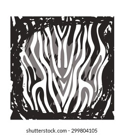 animal print design, vector illustration eps10 graphic 
