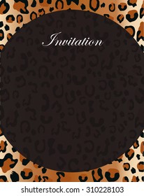 animal print design, vector illustration eps10 graphic 