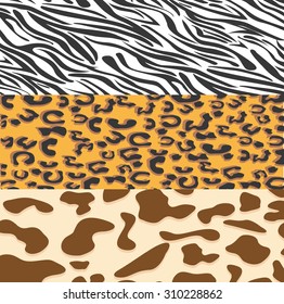 animal print design, vector illustration eps10 graphic 