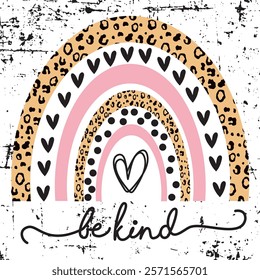 ANIMAL PRINT HEART TYPE AND LETTERING, SQUADE LEOPARD CALLIGRAPHY, GRUNGE BACKGROUND, PINK HEART, COFFE AND COLORFUL.