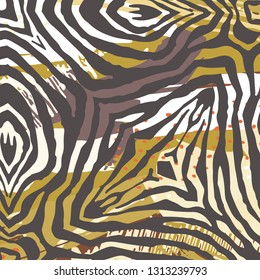 Animal print, jaguar pattern, animal fur