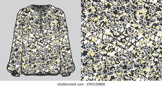 Animal print, Leopard pattern, jaguar pattern, animal fur vector