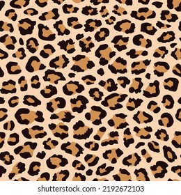 animal print. leopard spots seamless pattern. good for dress, fashion, background, fabric.