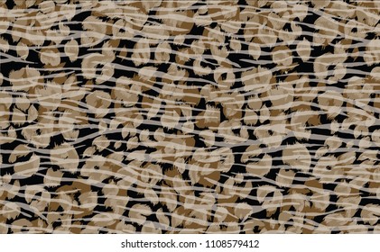 Animal print, leopard texture background