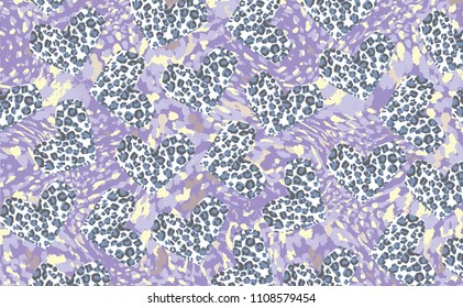 Animal print, leopard texture background