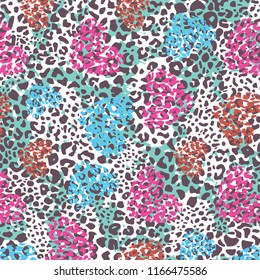 Animal print, leopard texture background