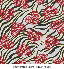 Animal print, leopard texture background