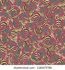 Animal print, leopard texture background
