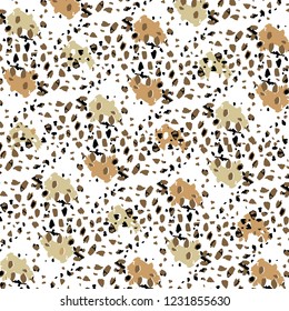 Animal print, leopard texture background