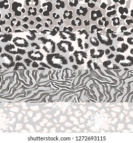 Animal print, leopard texture background