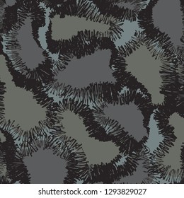 Animal print, leopard texture background, illustration
