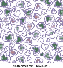 Animal print, leopard texture background