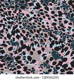 Animal print, leopard texture background