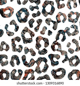 Animal print, leopard texture background