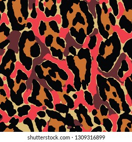 Animal print, leopard texture background