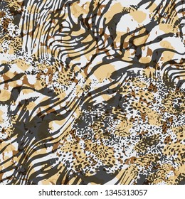 Animal print, leopard texture background