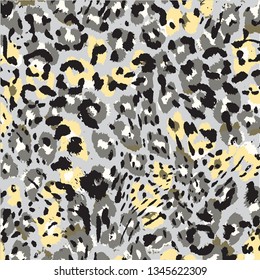 Animal print, leopard texture background