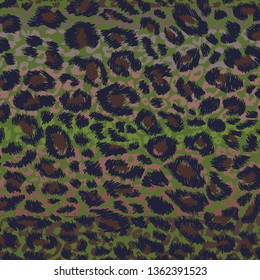 Animal print, leopard texture background