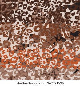 Animal print, leopard texture background