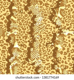 Animal print, leopard texture background, snake skin