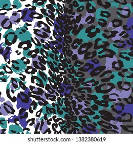 Animal print, leopard texture background
