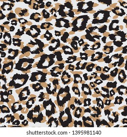 Impresión animal, fondo de textura leopardo