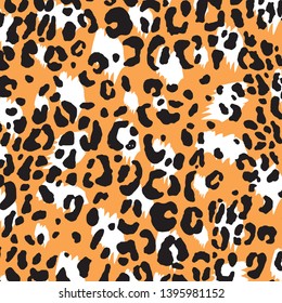 Animal print, leopard texture background
