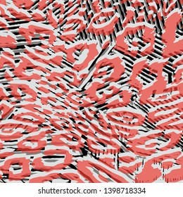 Animal print, leopard texture background