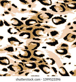 Animal print, leopard texture background