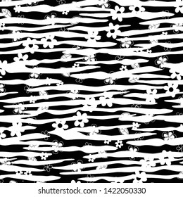 Animal print, leopard texture background, black and vhite, vector