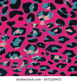 Animal print, leopard texture background