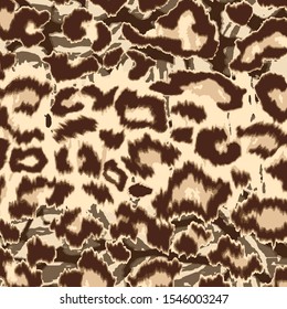 Animal print, leopard texture background