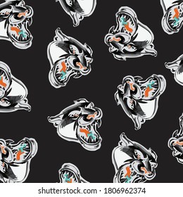 Animal print, leopard texture background