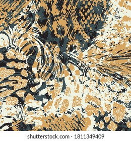 Animal print, leopard texture background