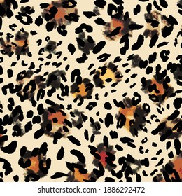 Animal print, leopard texture background