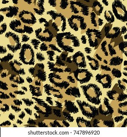 Animal print, leopard texture background