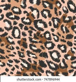 Animal print, leopard texture background