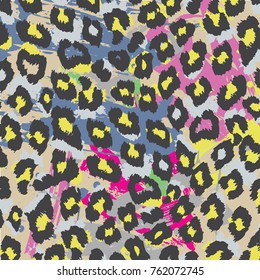 Animal print, leopard texture background