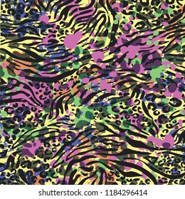 Animal print, leopard texture backgroundr
