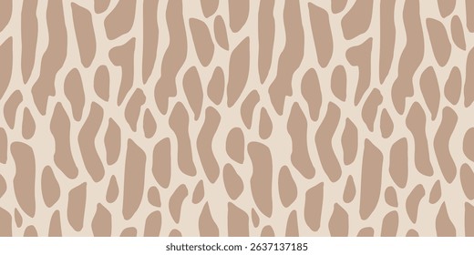 Animal print pattern design with an organic and abstract motif. A dynamic composition suited for backgrounds and textiles