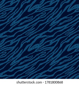 Animal print pattern, hand drawn vector background