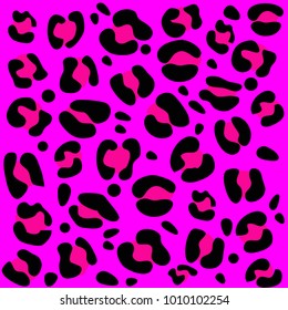 Animal print, pink