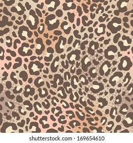 animal print seamless vector background