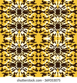 Animal print seamless vector design can be used as interior pattern or clothes pattern.