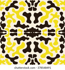 Animal print seamless vector design can be used as interior pattern or clothes pattern.