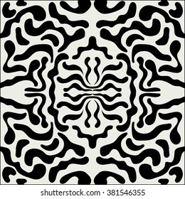 Animal print seamless vector design can be used as interior pattern or clothes pattern.
