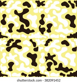 Animal print seamless vector design can be used as interior pattern or clothes pattern.