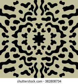 Animal print seamless vector design can be used as interior pattern or clothes pattern.