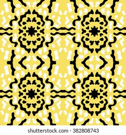 Animal print seamless vector design can be used as interior pattern or clothes pattern.