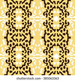 Animal print seamless vector design can be used as interior pattern or clothes pattern.